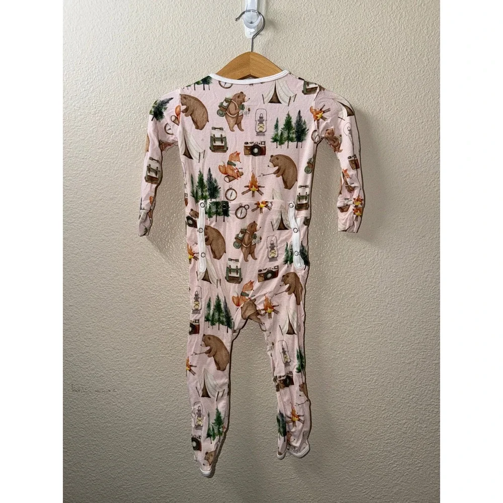 Girls KicKee Bamboo Sleeper Size 9-12 Months